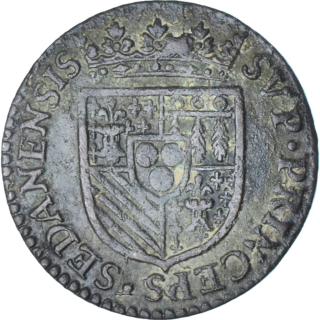 Principato di Sedan, Henri de la Tour d'Auvergne, Liard, 1613, Sedan, MB+, Rame