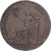 Francia, Monneron à la Liberté, 2 Sols, 1792, Birmingham, BC+, Bronce, KM:Tn25