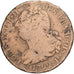 Francia, Louis XVI, 2 sols François, 1792 / AN 4, La Rochelle, BC+, Cobre