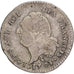 Francia, Louis XVI, 15 sols françois, 1791 / AN 3, Paris, BC+, Plata, KM:604