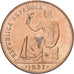 Spanien, 50 Centimos, 1937, UNZ, Kupfer, KM:754