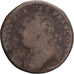 Francia, Béarn, Louis XVI, 12 deniers françois, 1793·5, Pau, BC+, Cobre