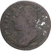Francia, Béarn, Louis XVI, 12 deniers françois, 1792⸱4, Pau, BC+, Cobre