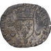 France, Henri II, Douzain aux croissants, Lyon, TB+, Billon, Gadoury:357
