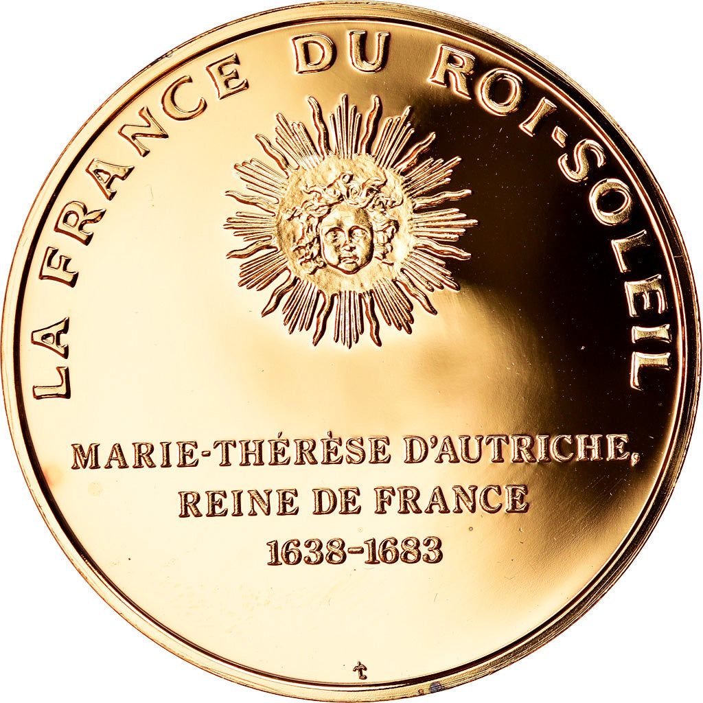 Francia, medaglia, Marie Thérèse d'Autriche, La France du Roi Soleil, SPL