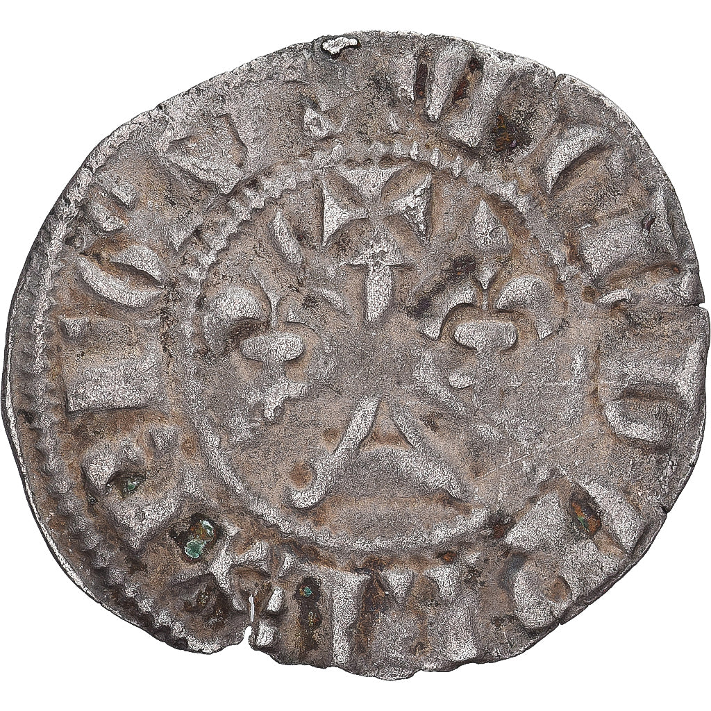 Frankreich, Philippe IV le Bel, Double Tournois, S+, Billon, Duplessy:229