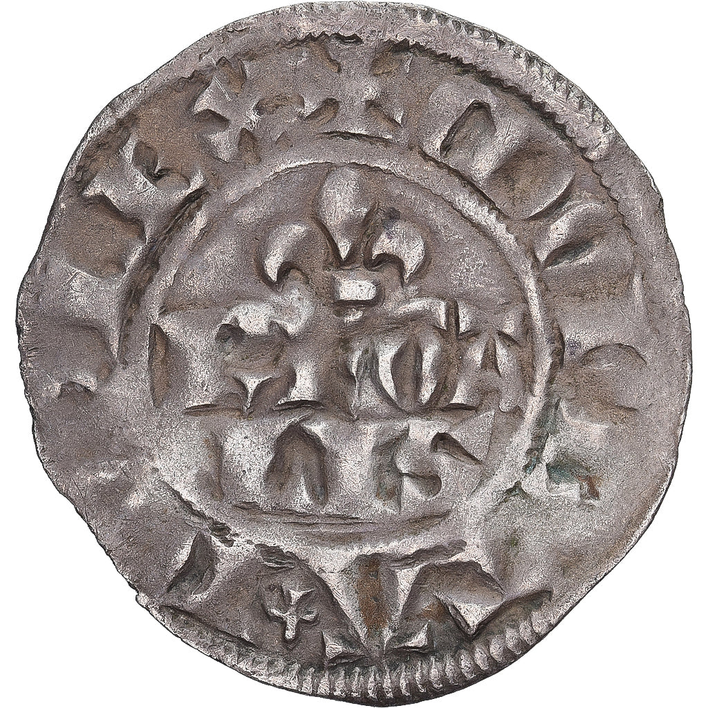Frankreich, Philippe IV le Bel, Double Parisis, S+, Billon, Duplessy:227