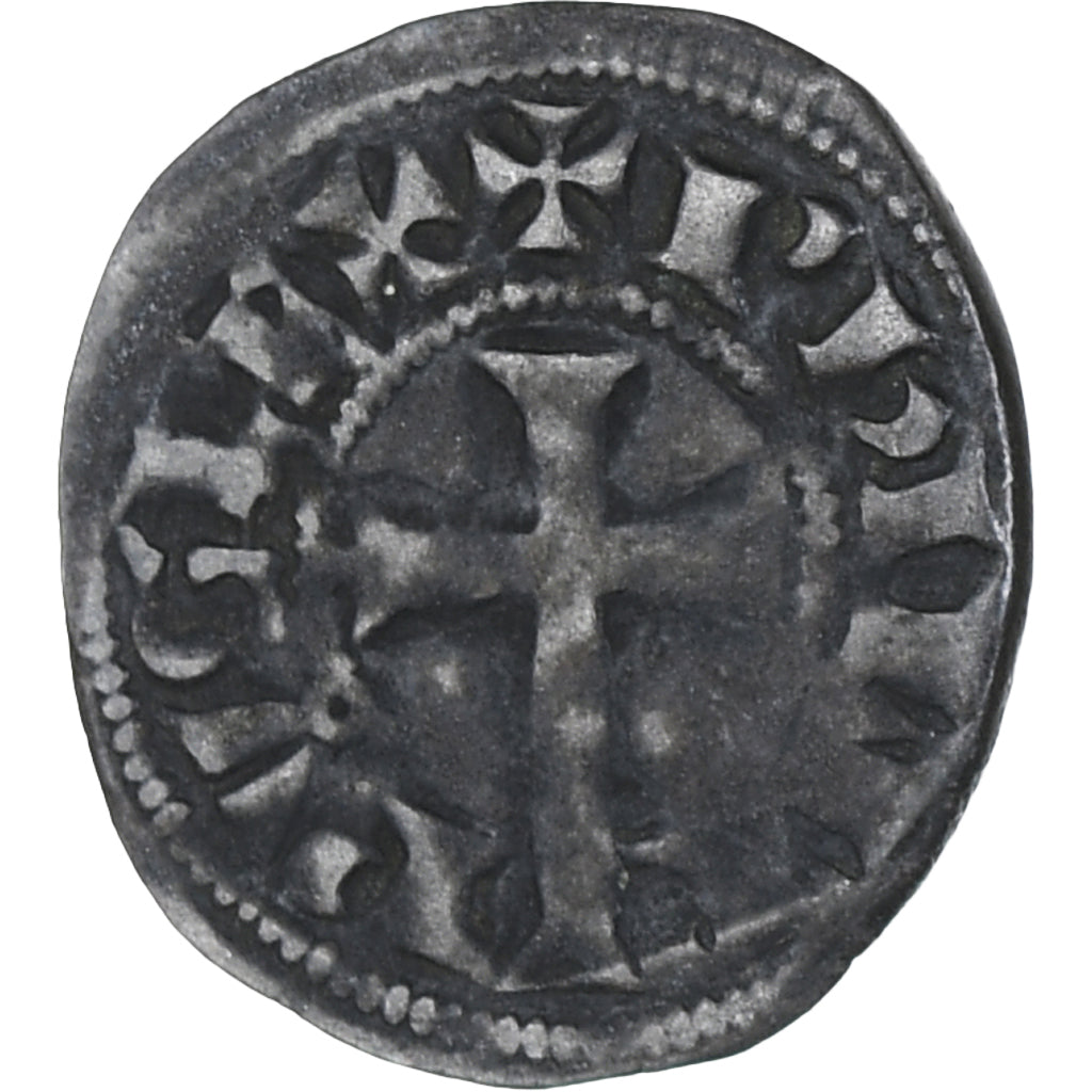 Frankrijk, Philippe IV le Bel, Obole bourgeoise, ZF, Billon, Duplessy:233