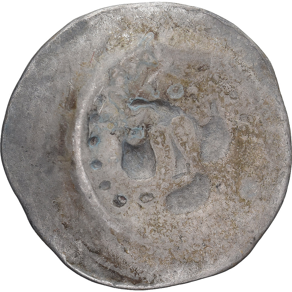Moeda, ESTADOS FRANCESES, ALSACE, Pfennig au lis, XIVth-XVth Century