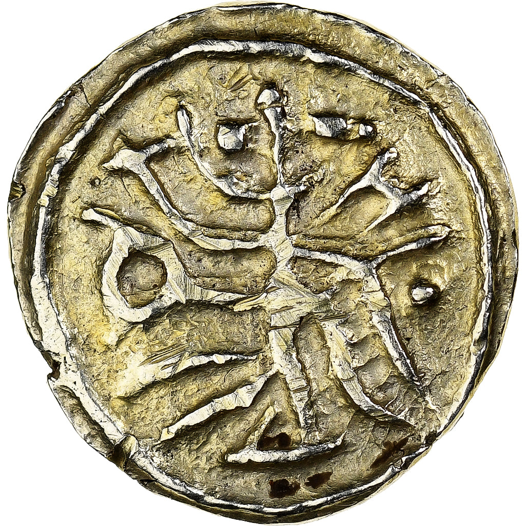 France, Triens à la Victoire dégénérée, Vème-VIIIème siècles, TTB+, Or