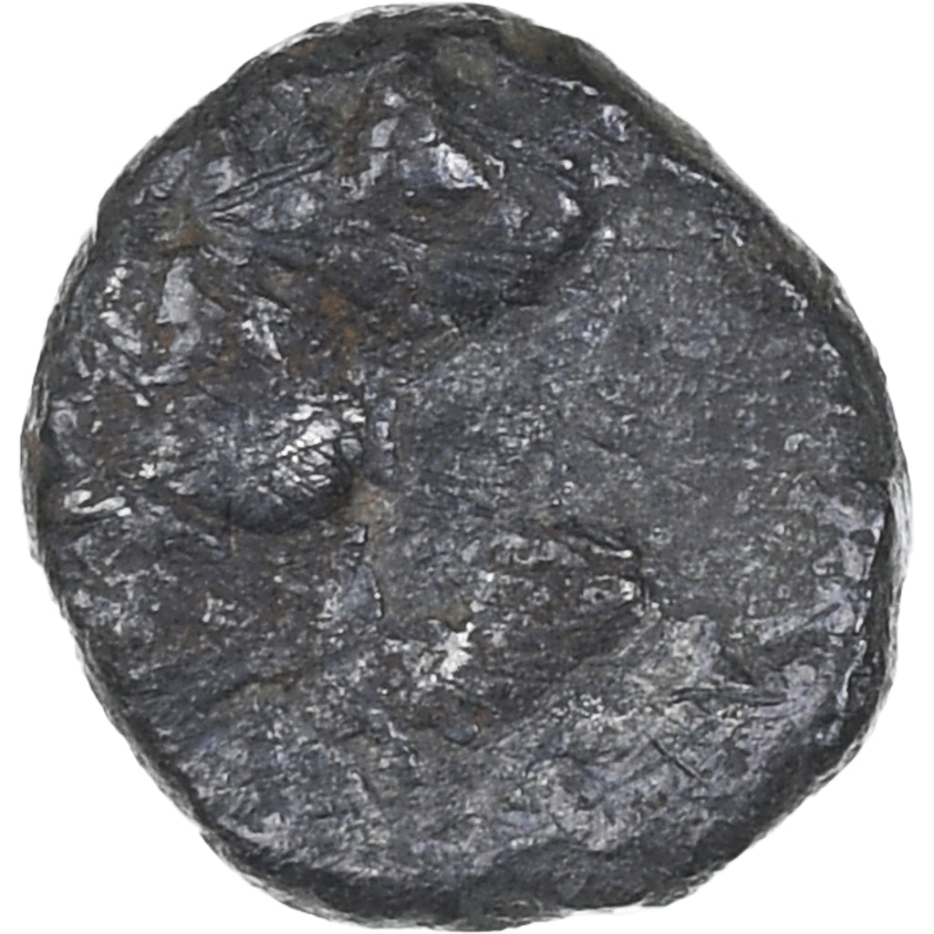 Uncertain, Denier à la tête casquée, 1st century BC, Prata, F(12-15)