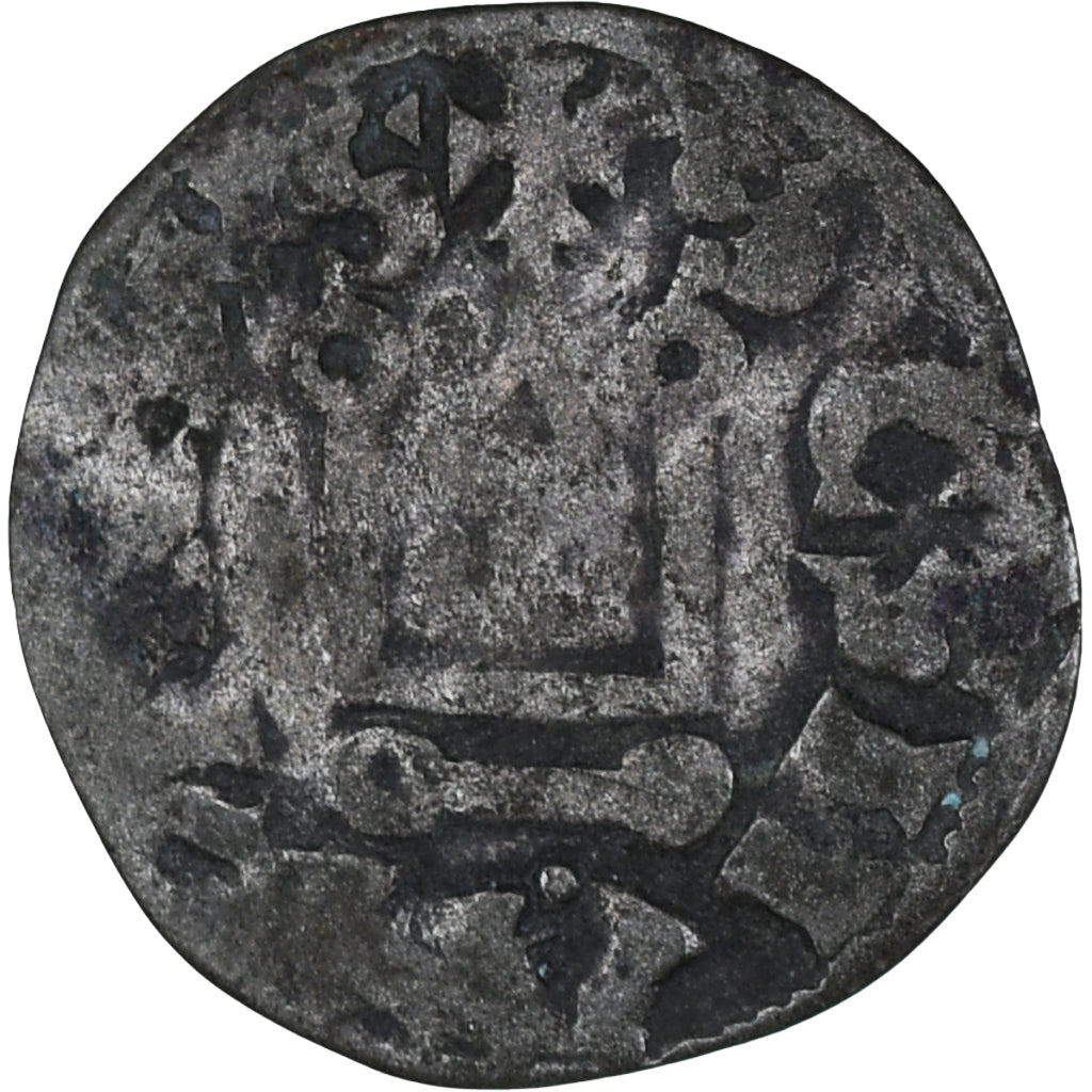Francia, Touraine, Denier, ca. 1150-1200, Saint-Martin de Tours, MB+, Argento