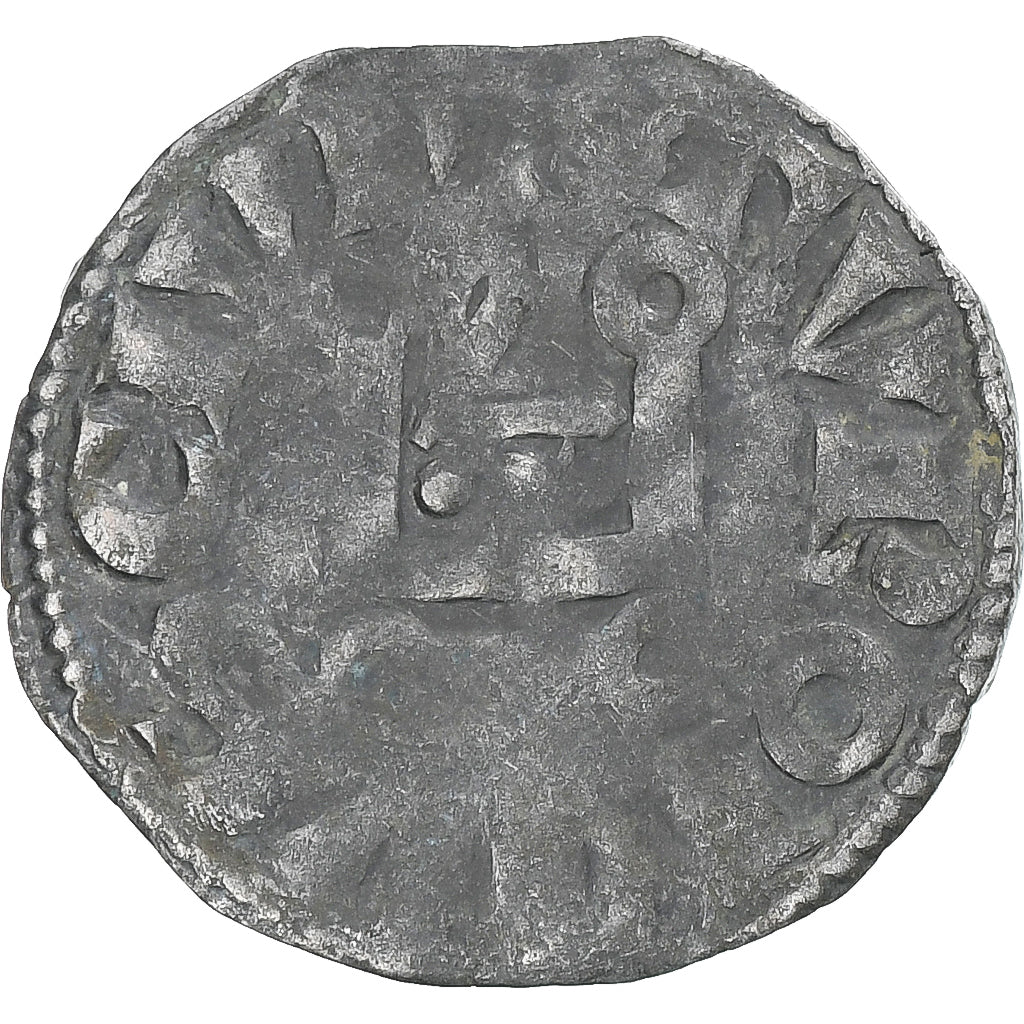 Francia, Louis VIII-IX, Denier Tournois, MB+, Biglione, Duplessy:188