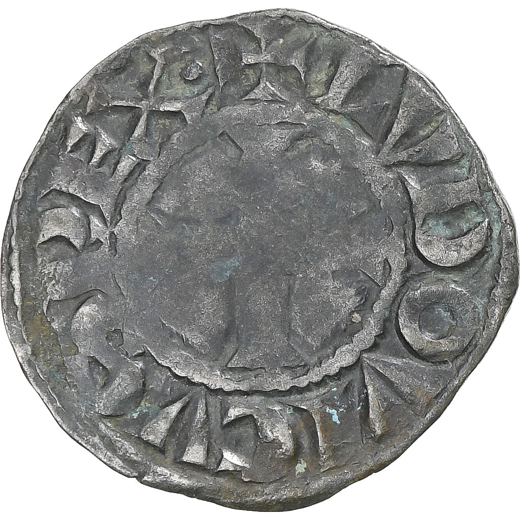 Francia, Louis VIII-IX, Denier Tournois, MB+, Biglione, Duplessy:188