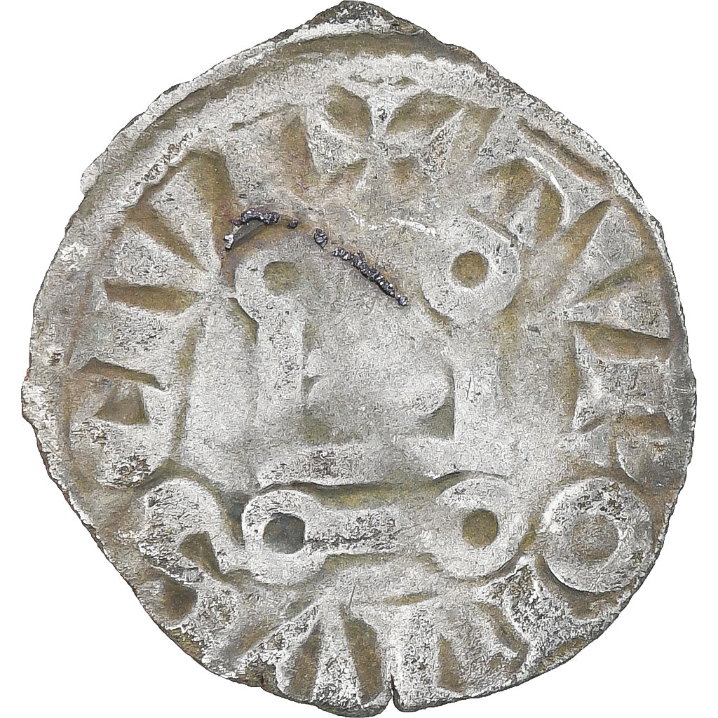 Francia, Louis VIII-IX, Denier Tournois, MB+, Biglione, Duplessy:188