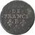 France, Louis XIV, Liard, 1657, Acquigny, Cuivre, TB, Gadoury:80, KM:192