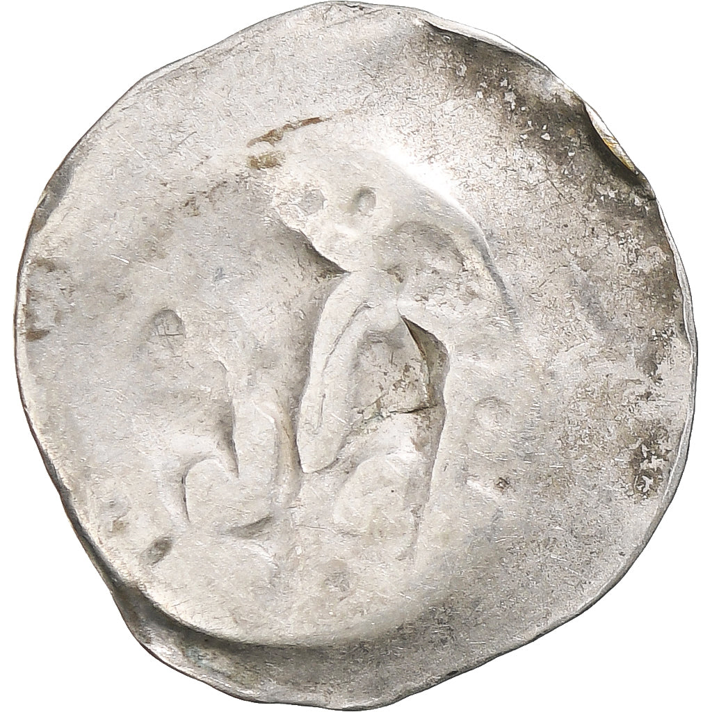 Coin, French state, Alsace, lis pfennig, 14th-15th Centuries, Strasbourg
