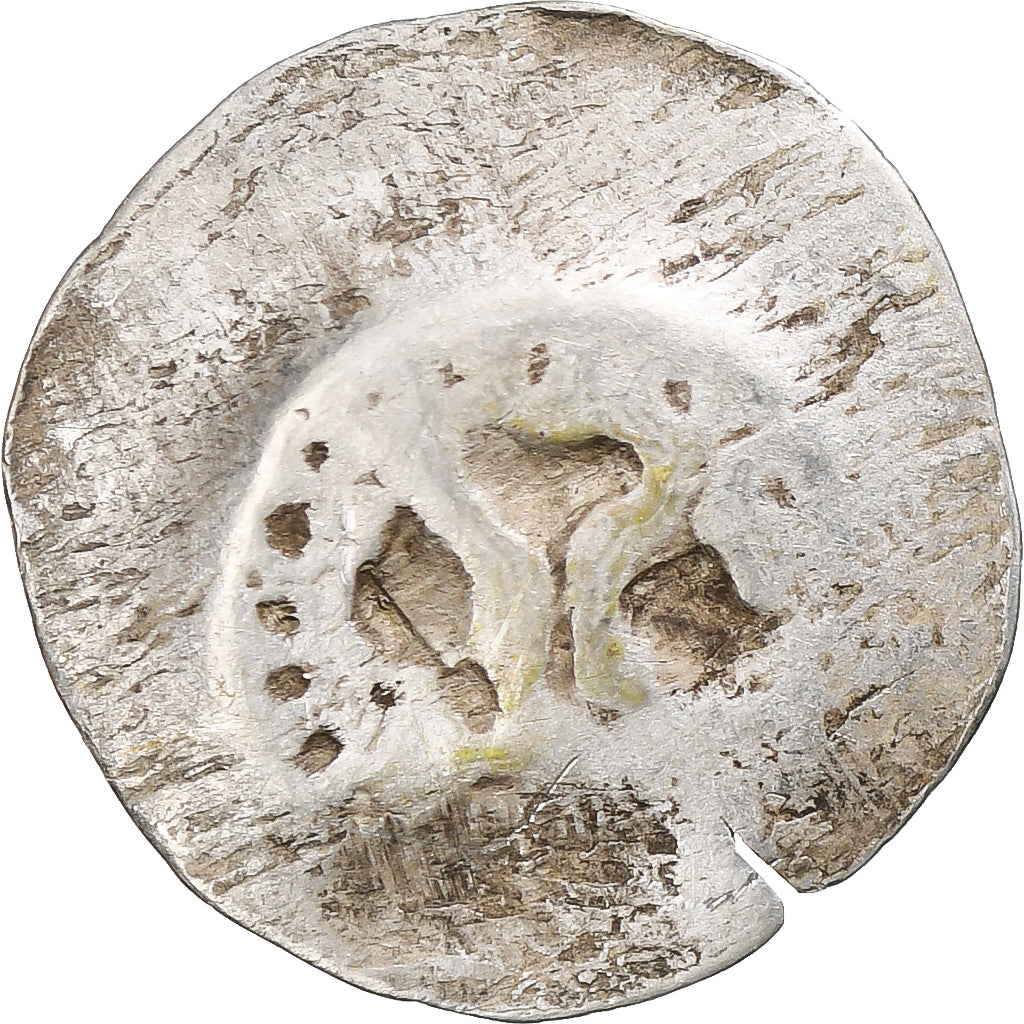 Moeda, ESTADOS FRANCESES, ALSACE, Pfennig au lis, XIVth-XVth Century