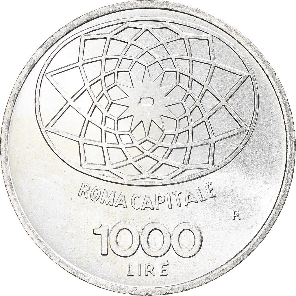 Italië, Concordia, 1000 Lire, 1970, Rome, PR, Zilver, KM:101