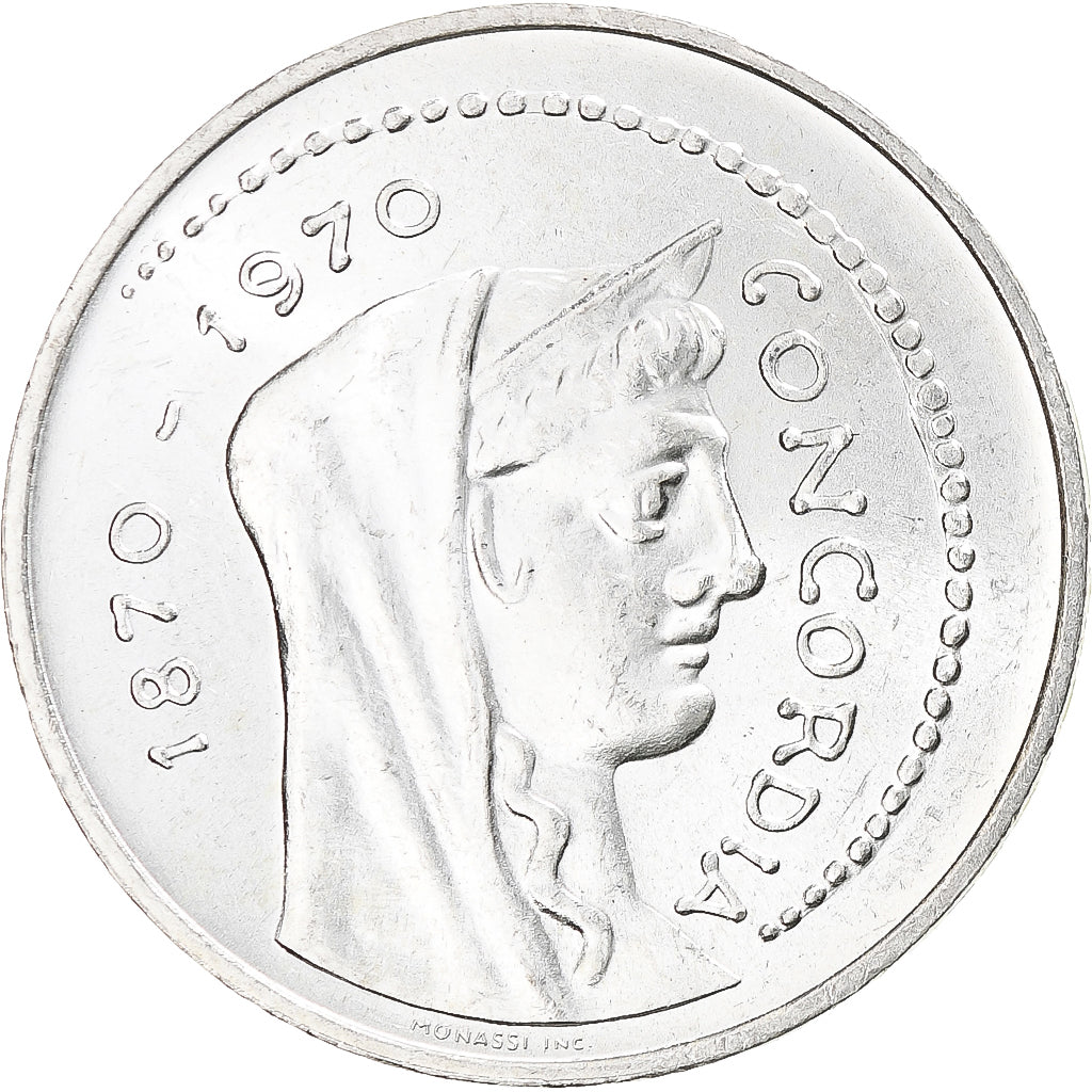 Italie, Concordia, 1000 Lire, 1970, Rome, SUP, Argent, KM:101