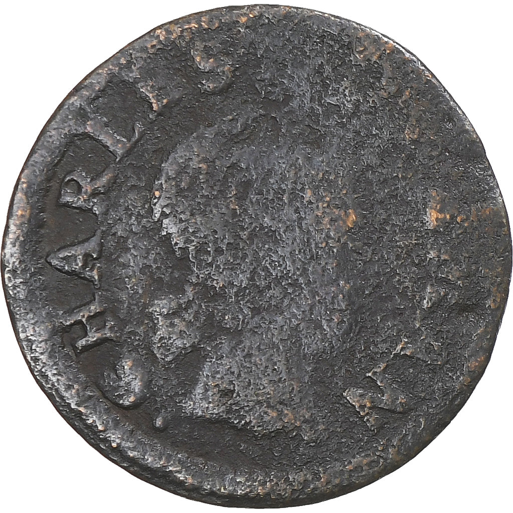 Principality of Arches-Charleville, Charles II de Gonzague, Denier Tournois