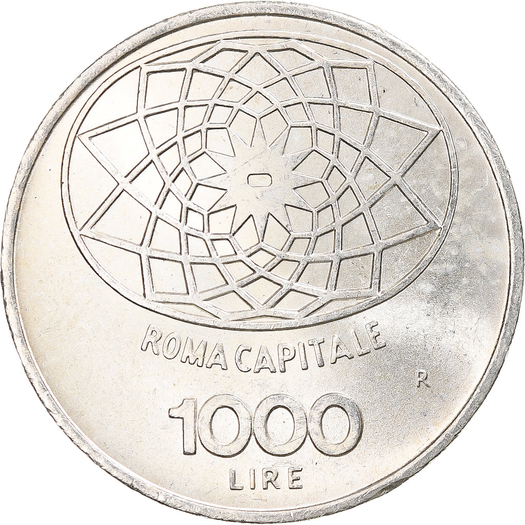 Italien, Concordia, 1000 Lire, 1970, Rome, VZ, Silber, KM:101