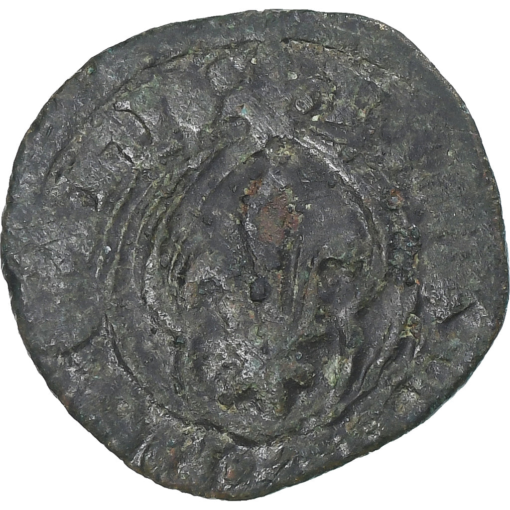 Italia, Denier Tournois, imitation italienne ?, BC+, Cobre