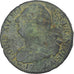 França, Louis XVI, 2 sols François, 1792 / AN 4, Paris, VF(30-35), Cobre