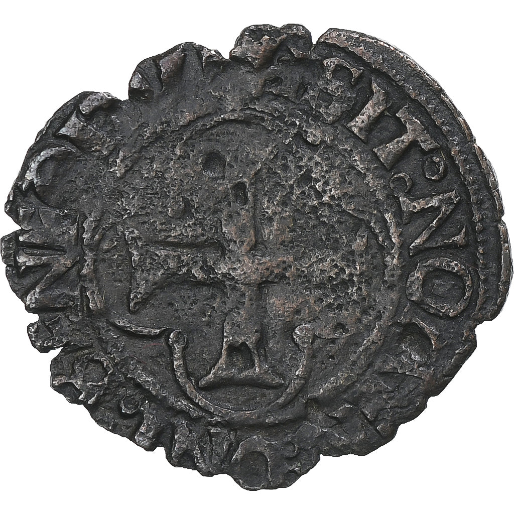 Frankrijk, François Ier, Double tournois du Dauphiné, Cremieu, ZG+, Billon