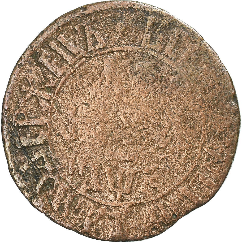 Rusland, Peter I, Denga, 1/2 Kopek, 1707, Moscow, FR, Koper, KM:115
