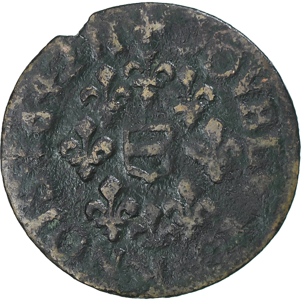 Principality of Boisbelle-Henrichemont, Maximilien III, Double Tournois, 1642