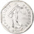 France, 2 Francs, Semeuse, 1991, Monnaie de Paris, BU, Nickel, MS(63)