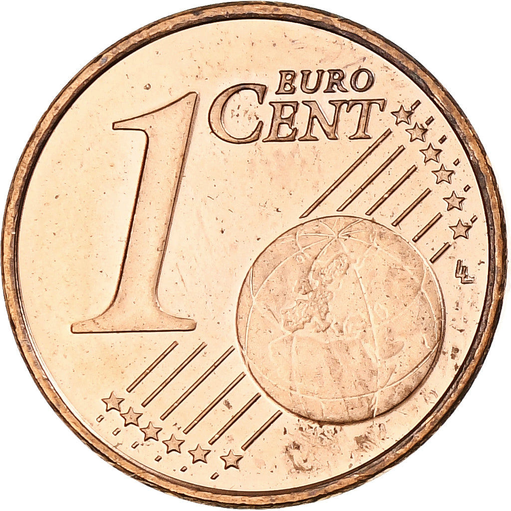 Finland, Euro Cent, 2002, Mint of Finland, série FDC, MS(63), Copper Plated
