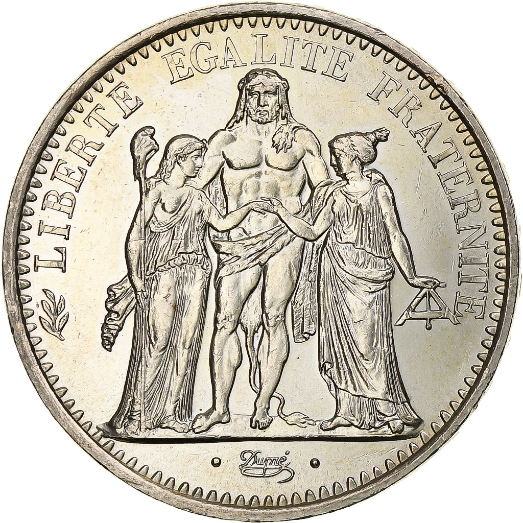 France, Hercule, 10 Francs, 1966, Paris, MS(63), Silver, KM:932, Gadoury:813
