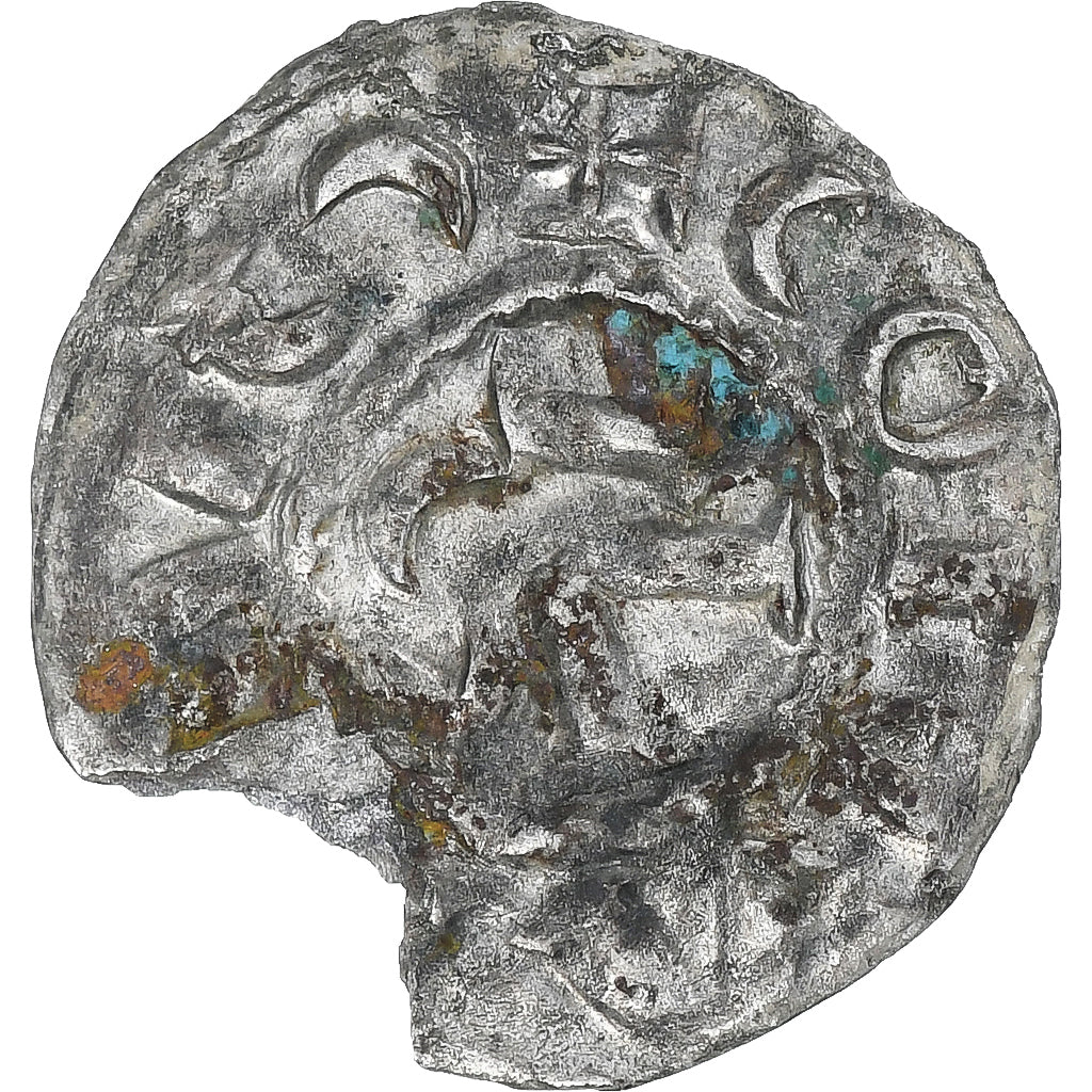 France, Duché de Bretagne, Conan III, Denier, 1112-1148, Rennes, TB, Billon