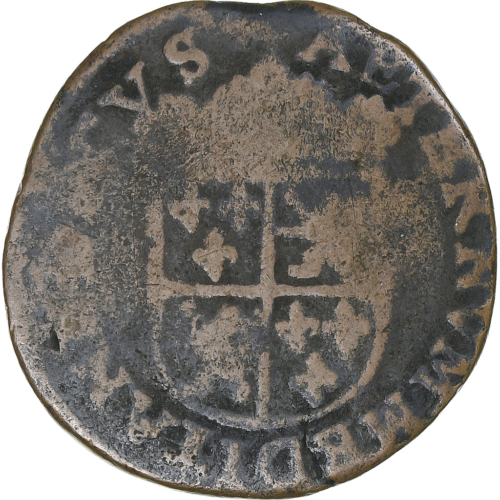 Pays-Bas espagnols, Flandre, François d'Alençon, Liard, 1581-1583, Bruges, TB