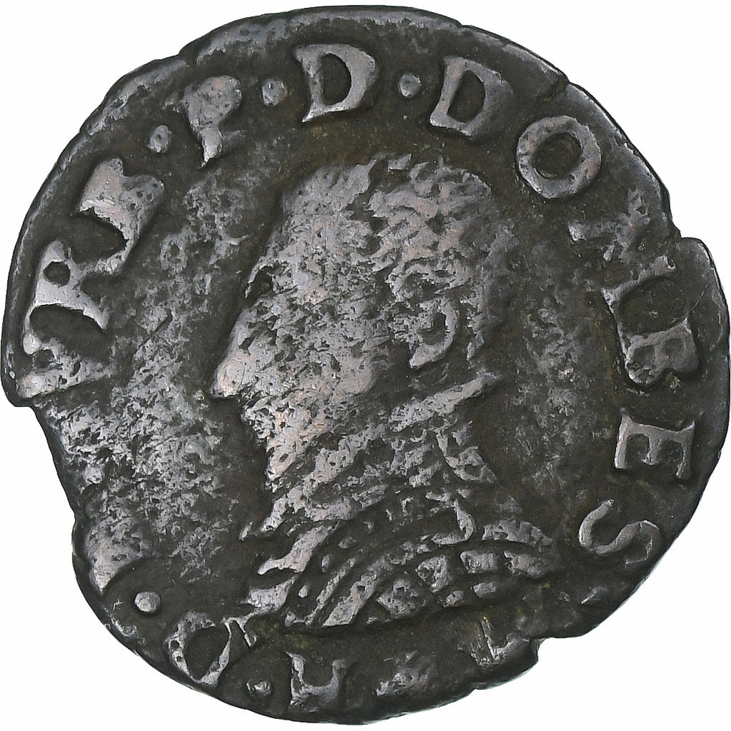 Principauté de Dombes, Henri II de Montpensier, Double Tournois, 1595