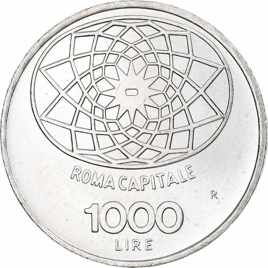 Italy, Concordia, 1000 Lire, 1970, Rome, AU(55-58), Silver, KM:101
