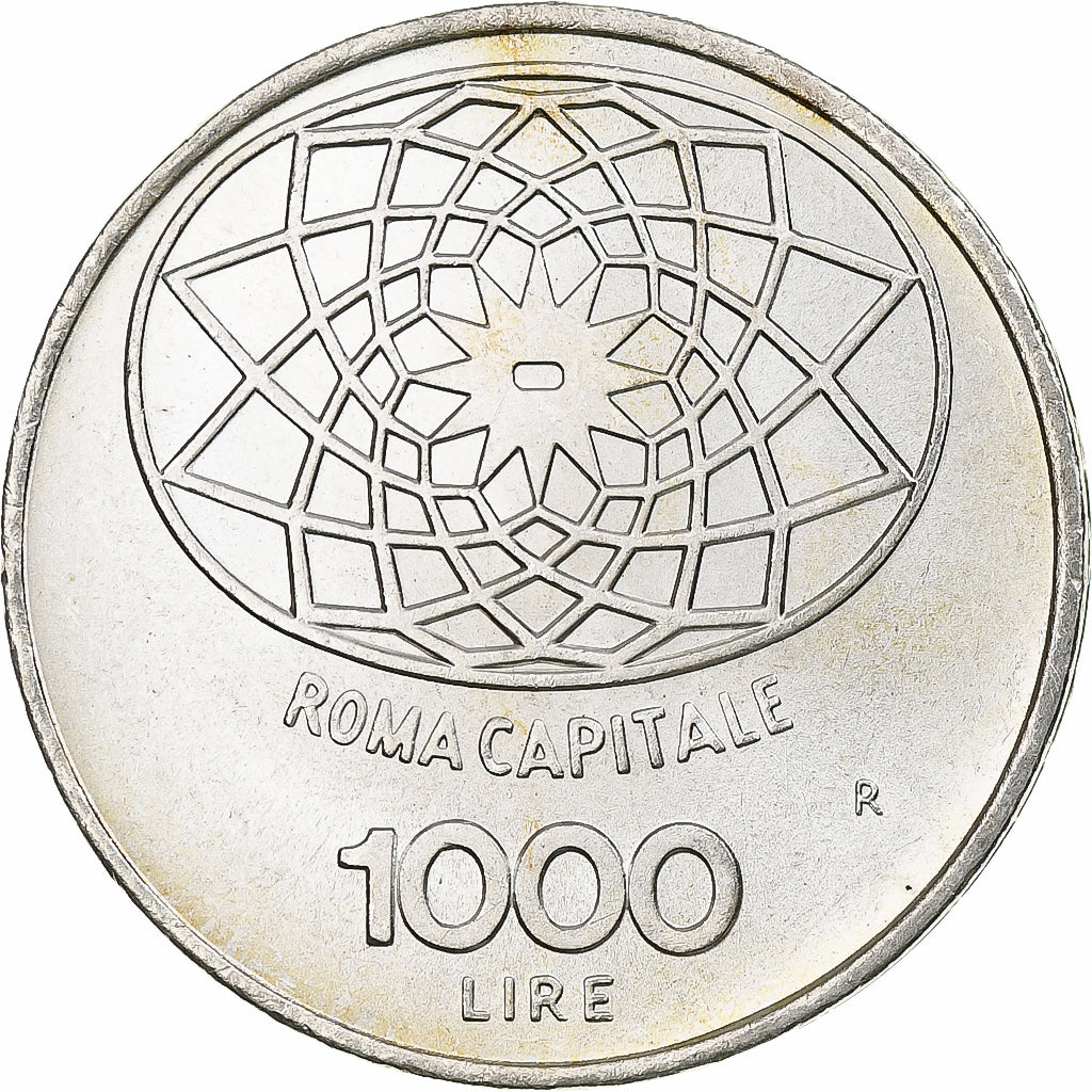 Italia, Concordia, 1000 Lire, 1970, Rome, EBC+, Plata, KM:101