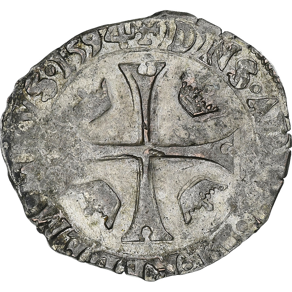 Principauté de Dombes, Henri II de Montpensier, Douzain, 1594, Trévoux, TTB+