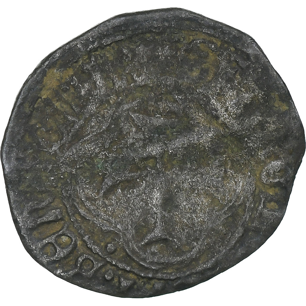 France, Louis XII, Double tournois du Dauphiné, TB, Billon, Gadoury:127