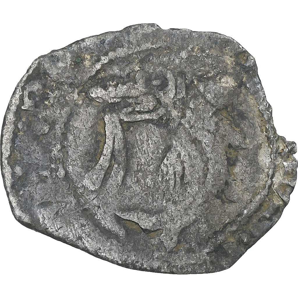 Francja, Louis XI, Liard au dauphin, VF(20-25), Bilon, Gadoury:20