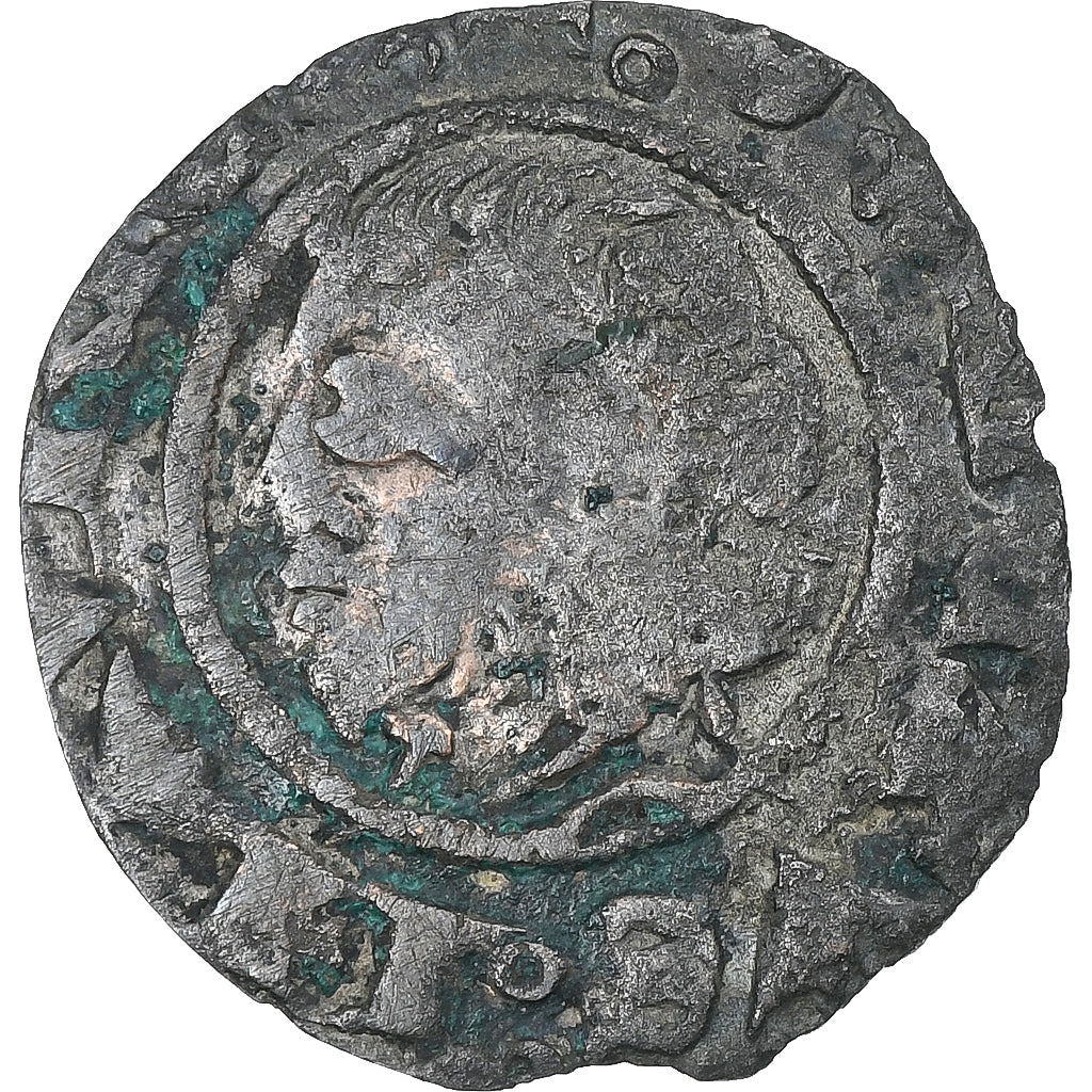 France, Archevêché de Vienne, Anonymes, 1/2 Gros, 1285-1320, Vienne, TB