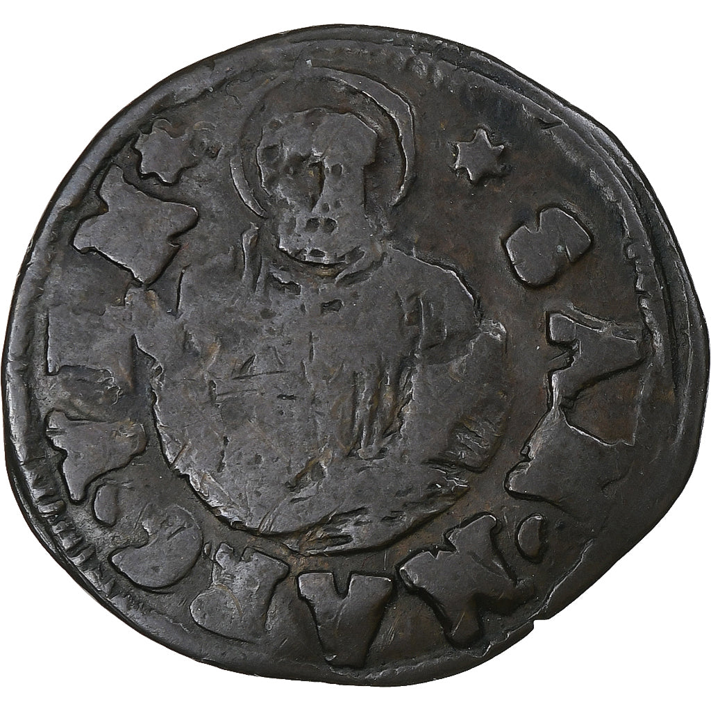 Italia, République de Venise, 6 Bagattini, Bezzo or Bezzone, 1680, Venice, BC+