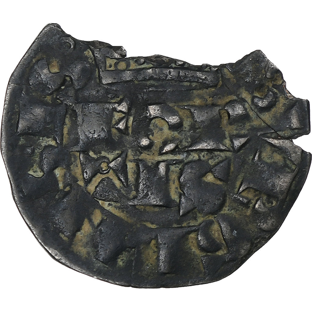 France, Philippe IV le Bel, Bourgeois fort, TB+, Billon, Duplessy:231