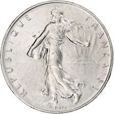 Frankreich, Semeuse, Franc, 1999, Paris, SS+, Nickel, KM:925.1, Gadoury:474