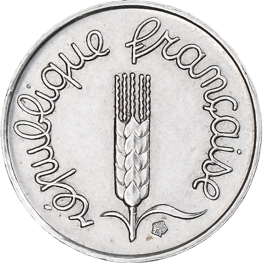 Frankrijk, Épi, Centime, 1965, Monnaie de Paris, ZF+, Stainless Steel, KM:928