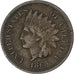 USA, Indian Head, Cent, 1865 (fancy 5), Philadelphia, EF(40-45), Brązowy