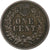 United States, Indian Head, Cent, 1865 (fancy 5), Philadelphia, EF(40-45)