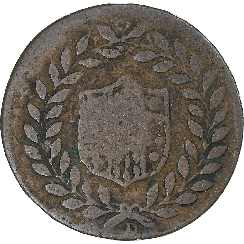 Włochy, Kingdom of Naples, Ferdinand IV, 5 Tornesi, 1798, Naples, VF(20-25)